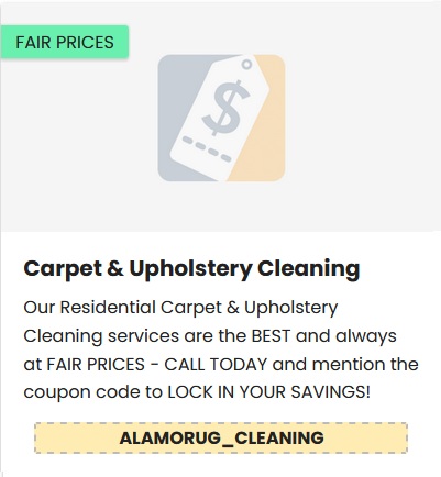 carpet & upholstery cleaning coupon